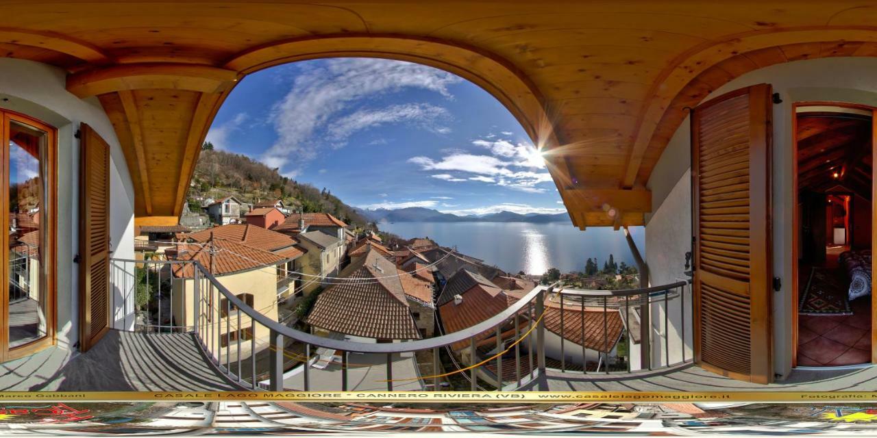 Casale Fe-Wo - Appartamenti Con Vista Lago Cannero Riviera Exterior photo